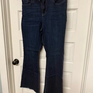 a.n.a Dark Indigo Flare Jeans